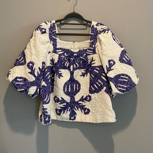 Sea NY Quilted Blouse